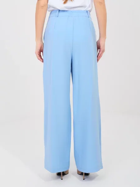Pantaloni Rue Paris albastru