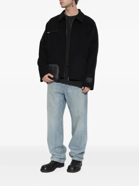Traperice Mm6 Maison Margiela s izlizanim efektom plava