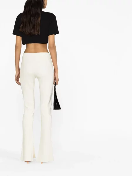 Legginsy Off-white białe