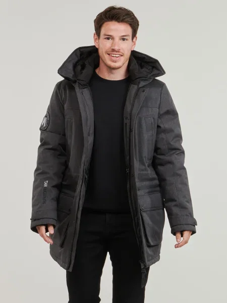 Geacă parka Superdry gri