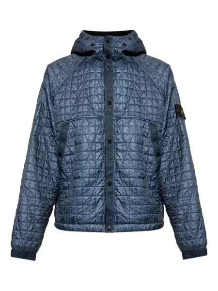 Geacă Stone Island cu strasuri albastru