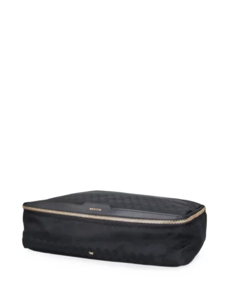 Geantă plic Anya Hindmarch cu imagine negru