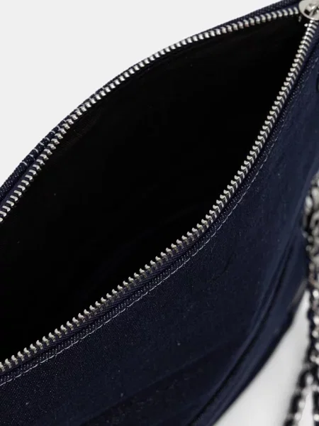Zadig&Voltaire keresztpántos táska női farmer fekete