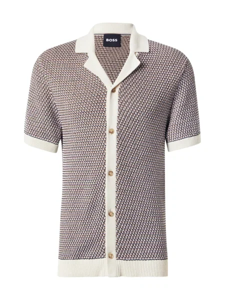 BOSS Cardigan C-Iconico bej