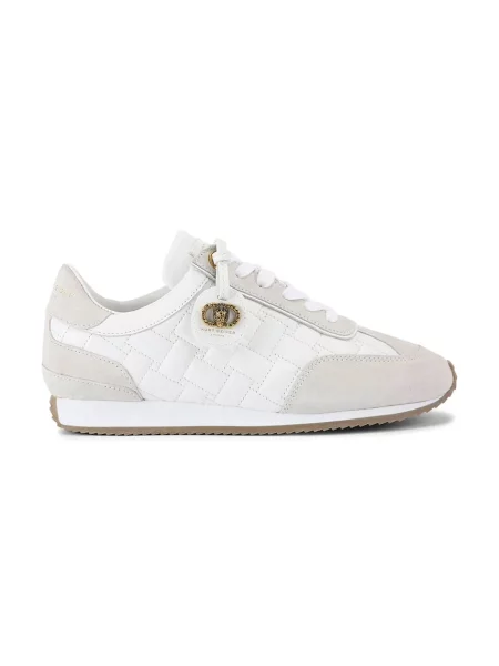 Kurt Geiger London sneakers din piele Chelsea Tag Runner alb