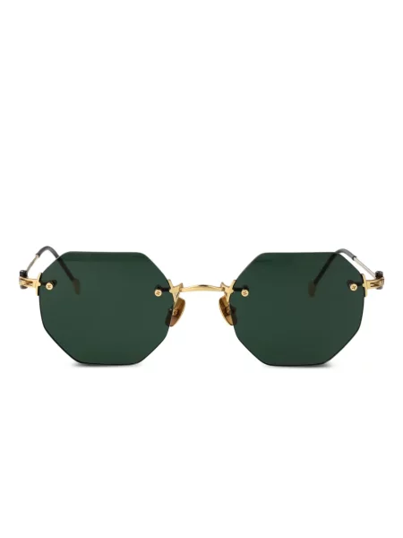 Ochelari de soare Yohji Yamamoto cu imprimeu geometric