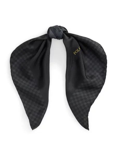 Mănuși Polo Ralph Lauren de mătase negru