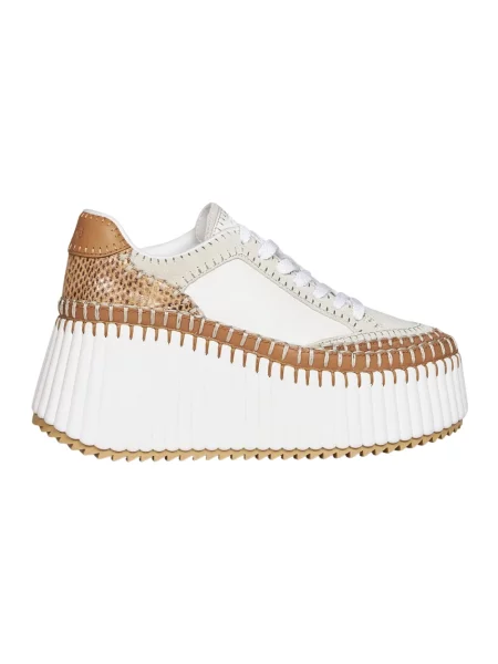Sneakersy Chloe skórzane