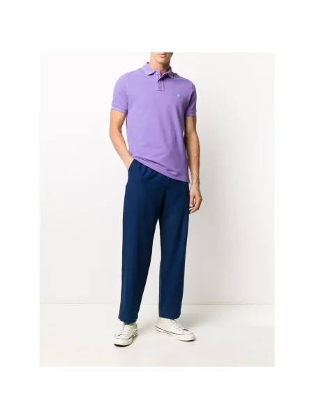 Koszulka polo Ralph Lauren fioletowa