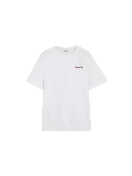 Scalpers Tricou murdar alb