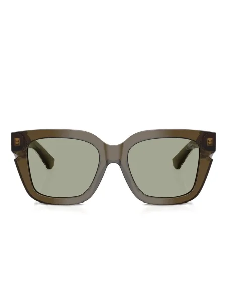 Ochelari de soare pătrați Burberry Eyewear verde