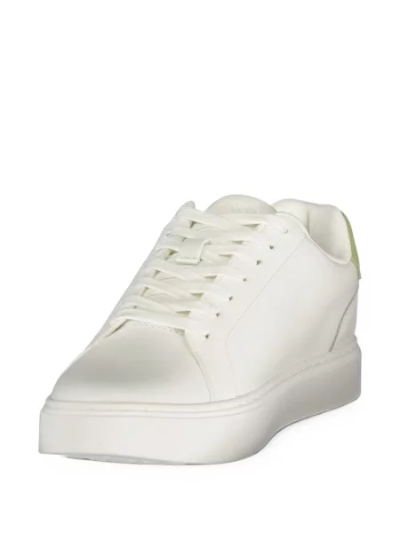 Sneakerși Calvin Klein cu imagine alb