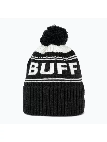 Czapka wywijana BUFF Knitted Beanie Hido biała