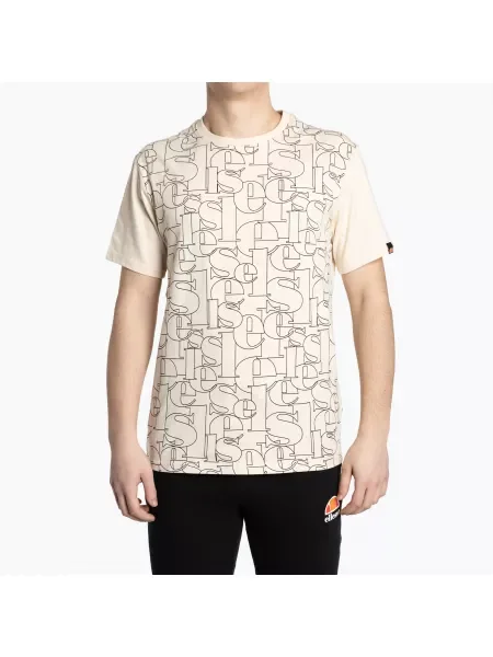 Мъжка тениска Ellesse Gilliano off white бяло