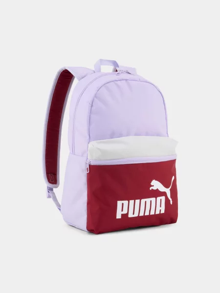PUMA Phase Cb Backpack Повсякденний рюкзак Унісекс Комбінований верх фіолетовий