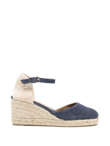 Cropp espadrile Castaner cu bretele albastru