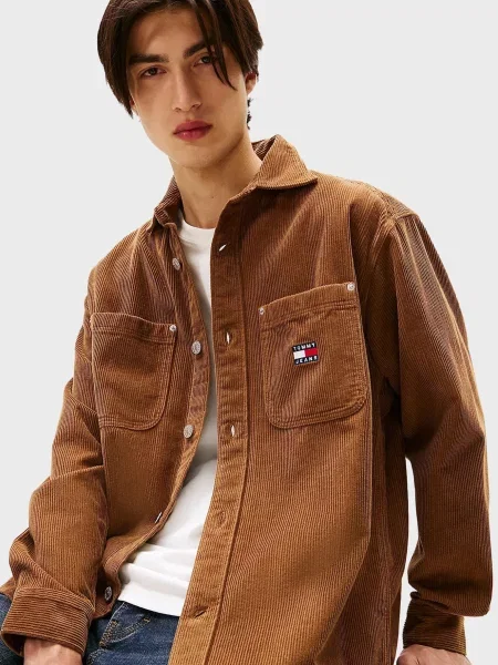 Вельветовая джинсовая рубашка Tommy Jeans