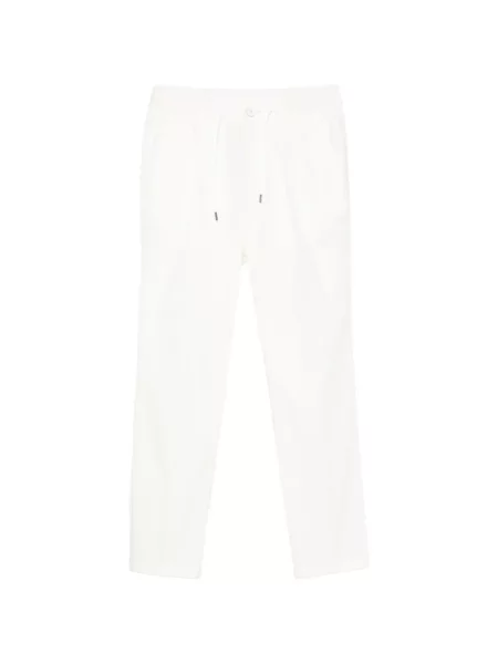 Șnur de strângere pantaloni cu picior drept Herno alb