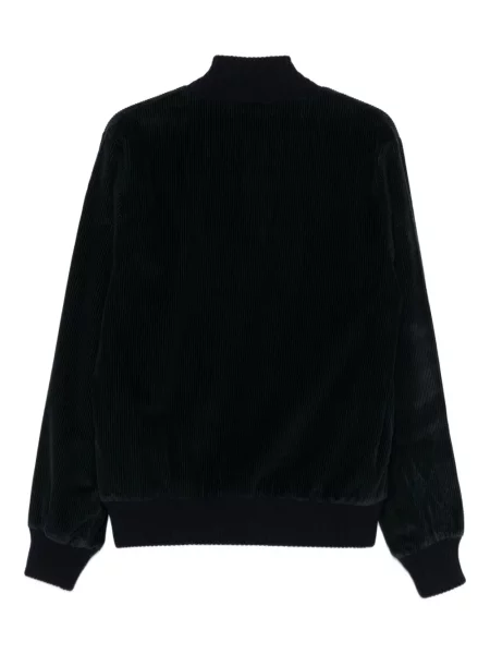 Geacă bomber Gran Sasso de catifea cord albastru