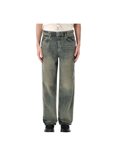 Baggy jeans Represent niebieskie