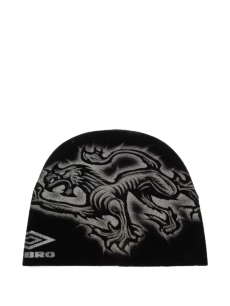 Căciulă Umbro cu imagine negru