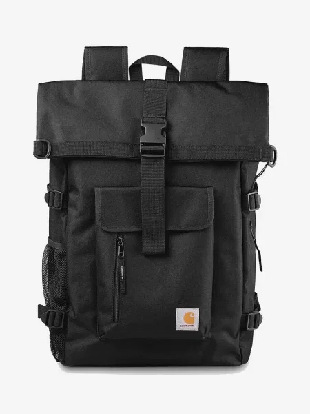 Рюкзак Carhartt WIP Philis Backpack BLACK великий однотонний чорний