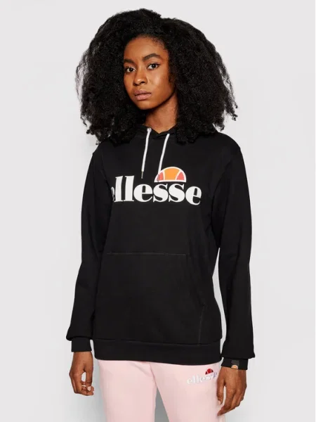 Ellesse Bluză Torices Negru Loose Fit alb