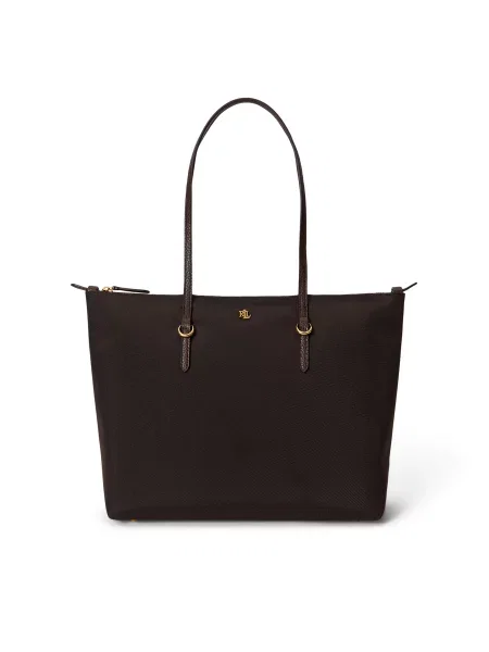 Geantă shopper Lauren Ralph Lauren maro