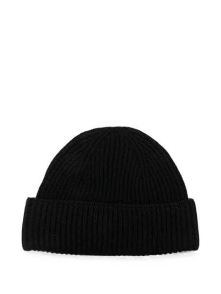 Căciulă Maison Kitsune tricotate negru