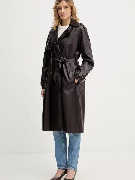 Guess płaszcz BIANKA brązowy