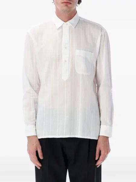 Tricou polo Salvatore Piccolo cu dungi alb