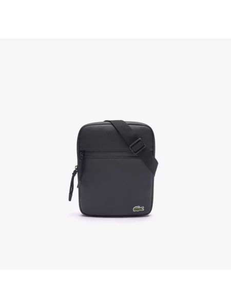 Lacoste Torba Typu Crossover Lcst Z Zamkiem Błyskawicznym Petit Piqué czarna