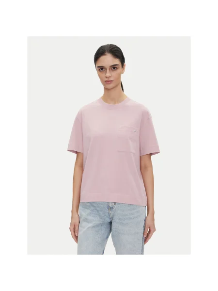Lee Póló Pocket Relaxed Fit lila