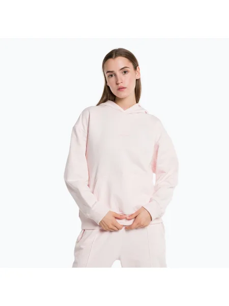 Hanorac de antrenament pentru femei New Balance Athletics Nature State Nature State French Terry Hoodie maroon
