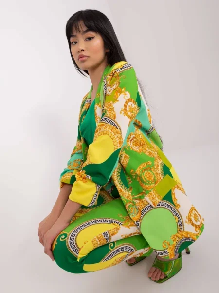 Marynarka Italy Moda zielona