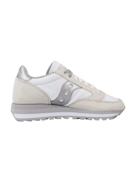 Sneakersy Saucony Jazz skórzane białe