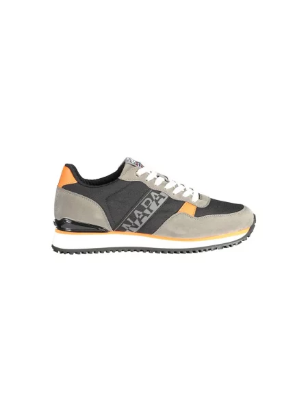 Sneakersy Napapijri skórzane szare