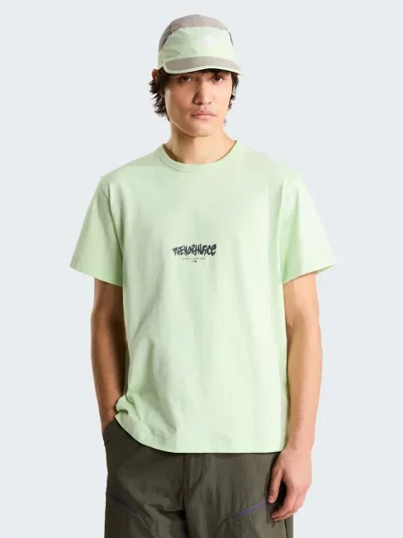 Футболка The North Face U TNF TAG RELAXED SHORT SLEEVE зелений