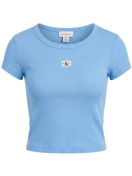 Calvin Klein Jeans Tricou deschis albastru