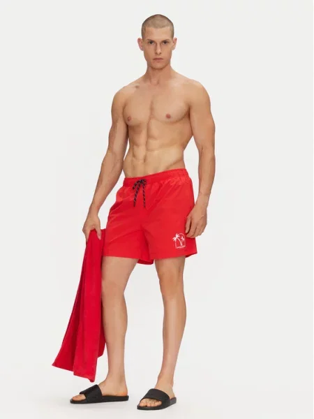 Kopalne hlače Jack&Jones rdeča