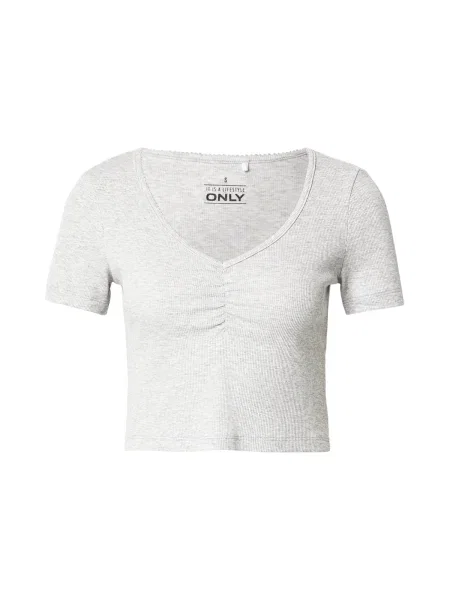 ONLY Tricou ONLBETTY deschis gri