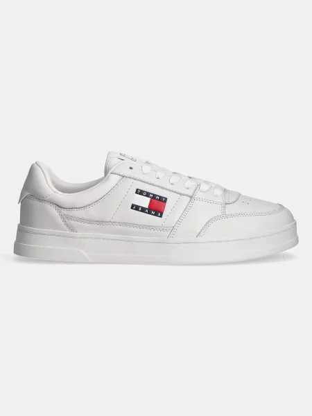 Tommy Jeans Sneakersy Tjm The Greenwich New Ess biela
