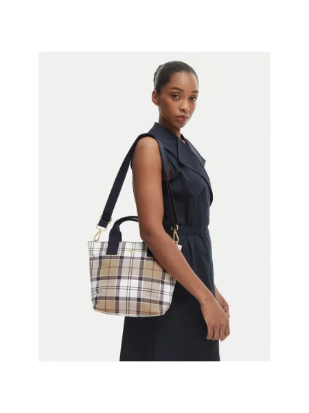 Barbour torebka shopper Maisy beżowa