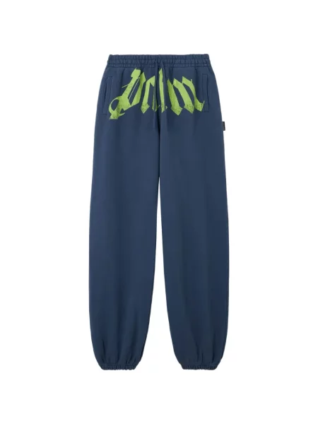 Pantaloni Palm Angels alergare albastru