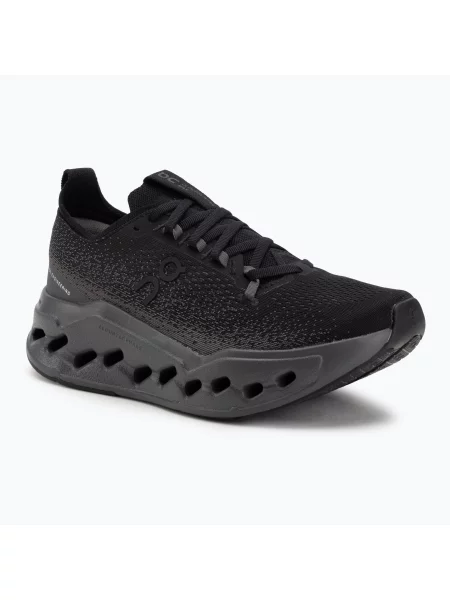 Încălțăminte de alergare pentru femei On Cloudsurfer Max Wide black/eclipse negru
