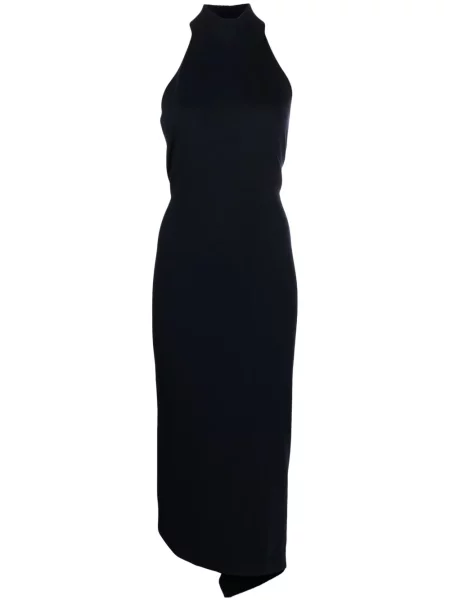 Rochie fără mâneci Fendi fără mâneci tricotate de costum albastru
