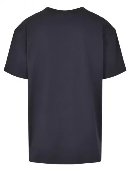 Urban Classics Majica temno modra siva