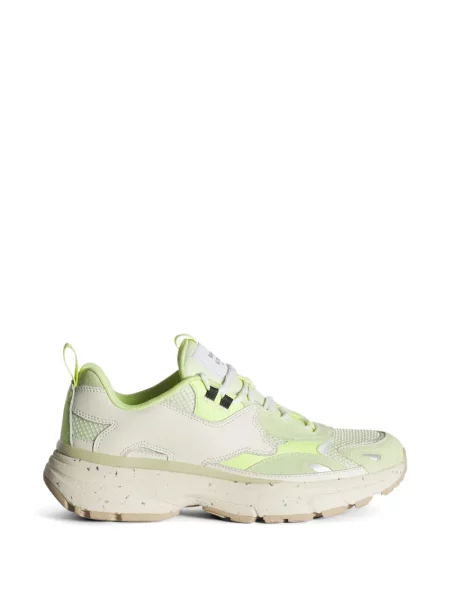 Sneakerși Maison Kitsune plasă verde