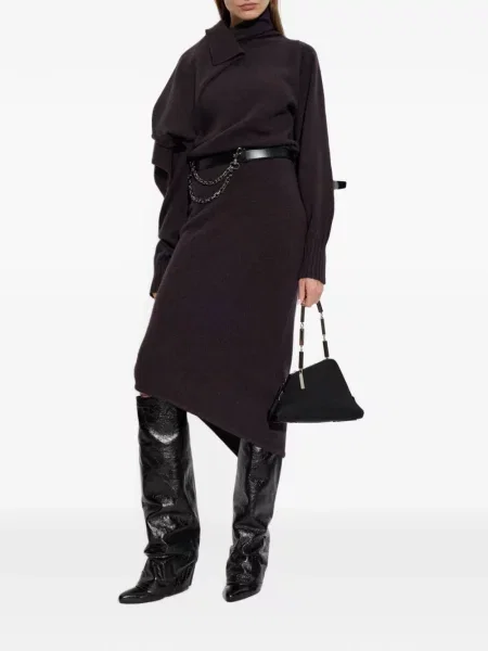 Rochie midi The Attico maro
