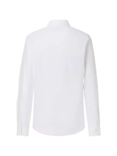 Cămașă Hackett London din poplin alb